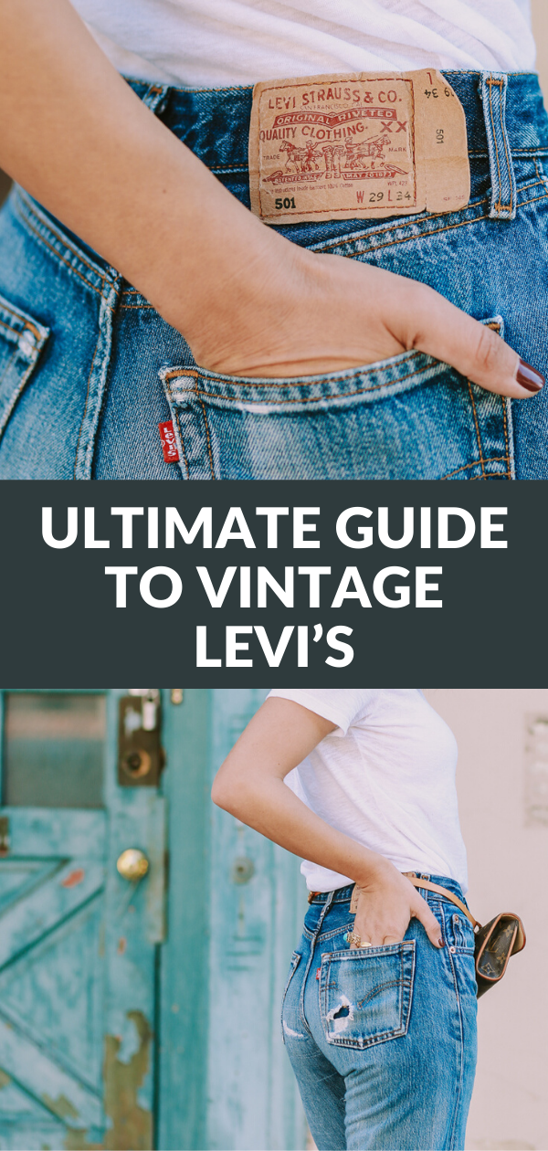 vintage levis 501 size chart