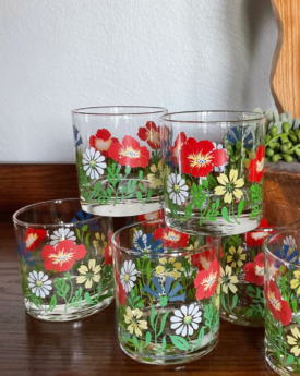 Glaver's Drinking Glasses – Modern Glass Cups 16 oz