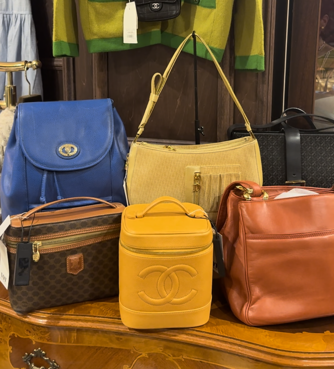 Vintage Designer Handbags Available at the Following Locations